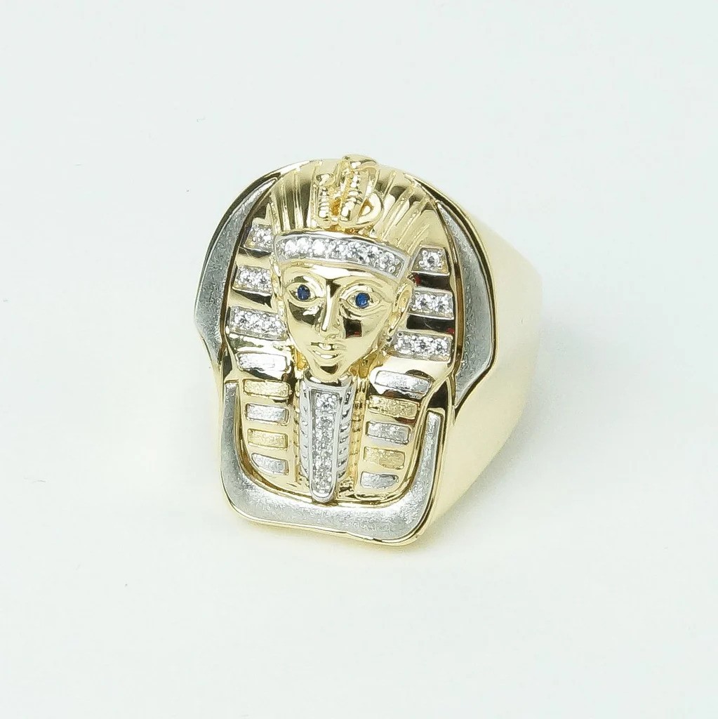خاتم فرعون مصري من lasvillasjewelry