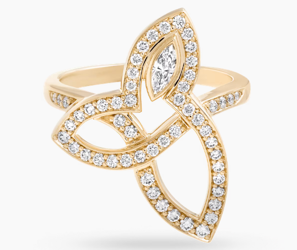 خاتم مرصع بالأألماس من Harry Winston