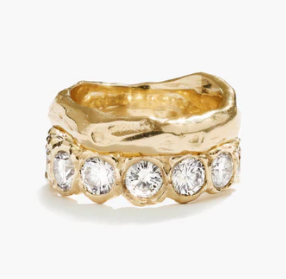 خاتم ALFA Diamond Eternity Bold من Fie Isolde