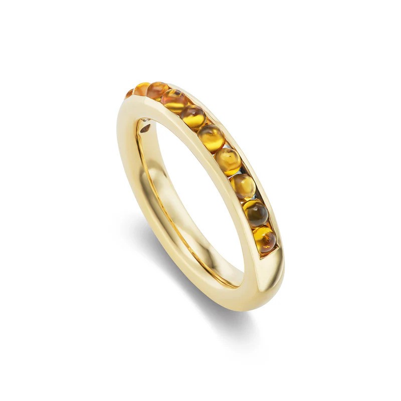 خاتم Citrine Cabochons من Brent Neale