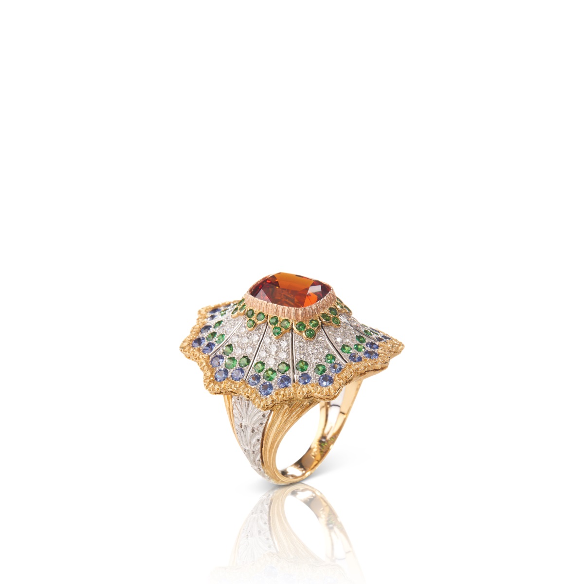 خاتم Damascena ring من بوتشيلاتي Buccellati