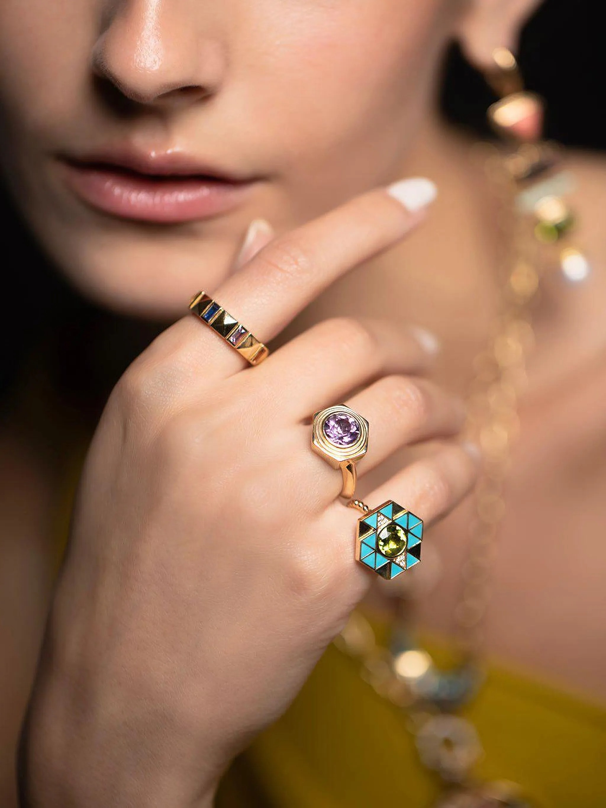 خاتم Evil Eye من Harwell Godfrey