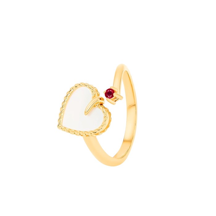 خاتم Farfasha Petali Del Mare من Damas