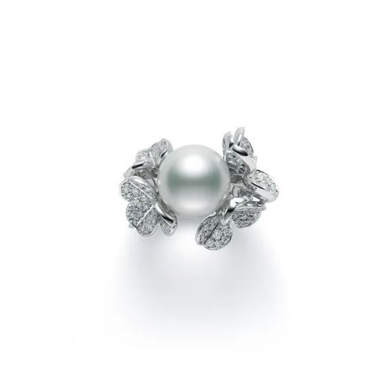 خاتم Fortune Leaves من Mikimoto