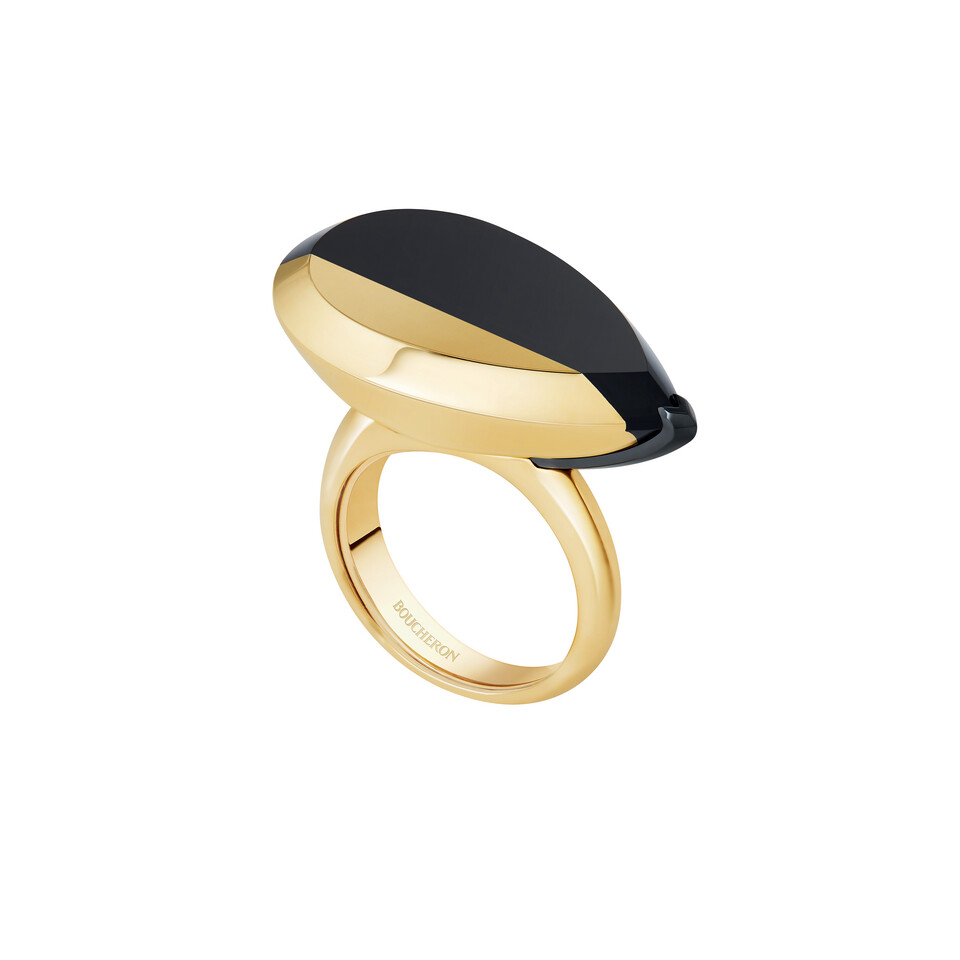 خاتم Serpent Bohème، من الأونيكس والذهب الأصفر