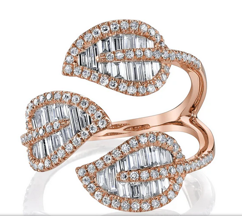 خاتم TRI-LEAF Diamond من Anitako