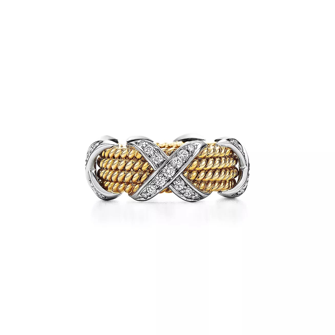 خاتم Tiffany & Co Schlumberger Rope Four-row X
