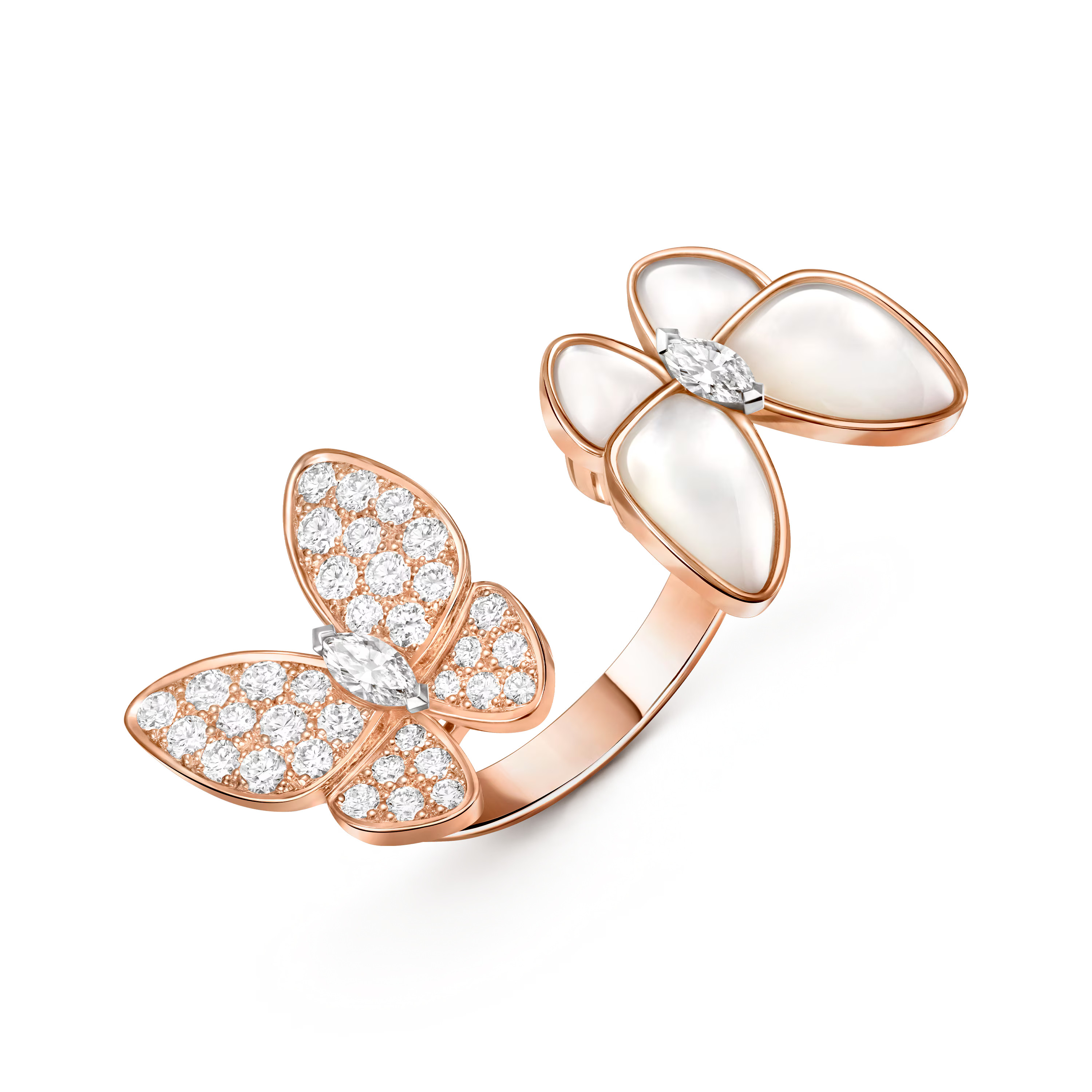 خاتم Two Butterfly  من Van Cleef & Arpels