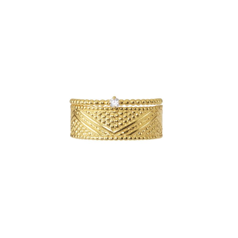 خاتم Valentine Diamond Stacking من Phoebe Coleman