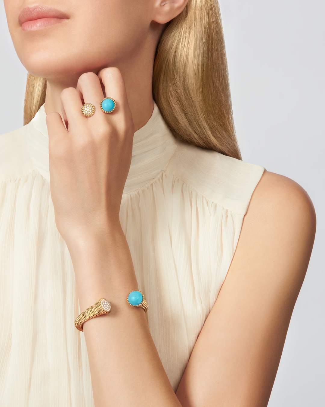 خاتم Van Cleef & Arpels Perlée Couleurs