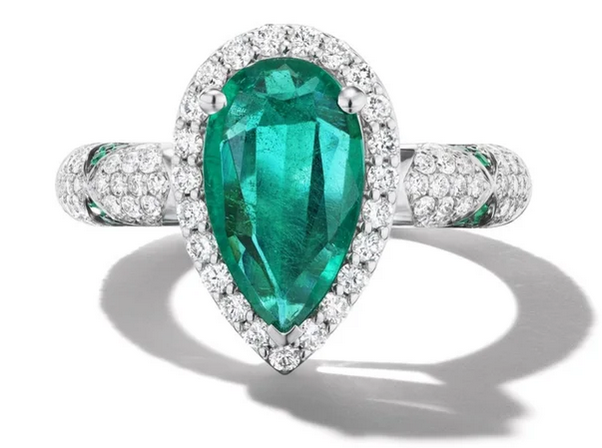 خاتم lotus emerald من Rinoor