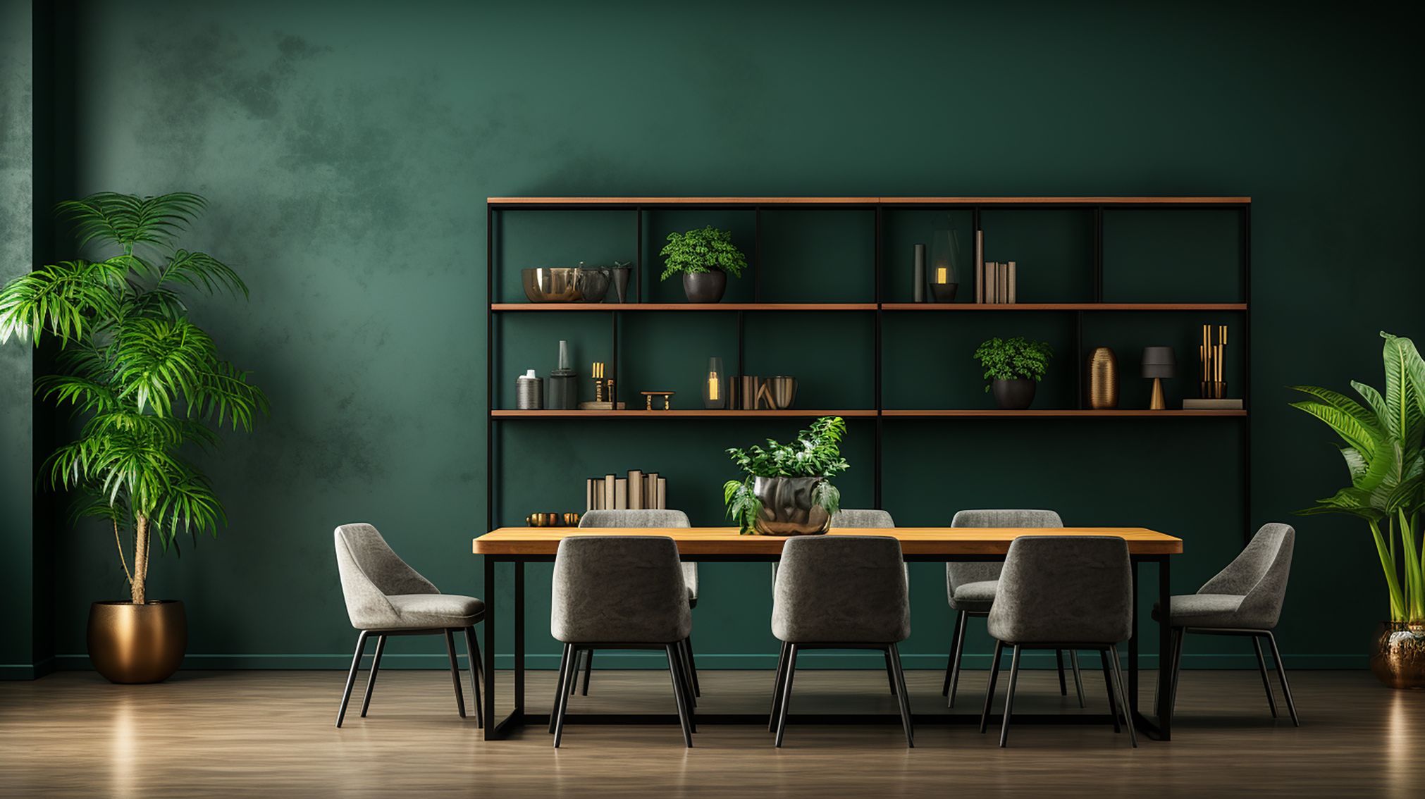 خزانة رفوف عصرية لغرف الطعام