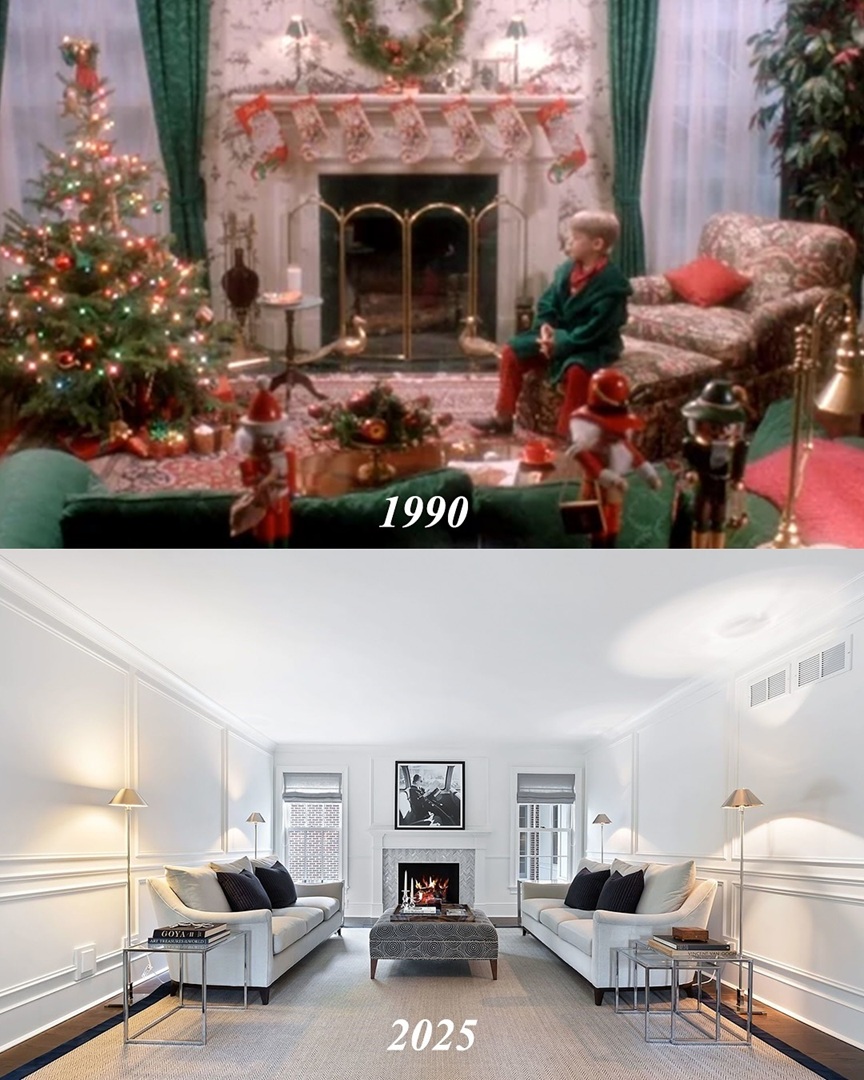 خضع منزل فيلم home alone في عام 2018 لتجديدات داخلية شاملة