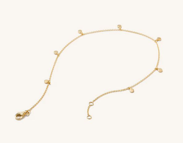 خلخال Dot Chain Anklet من Mejuri