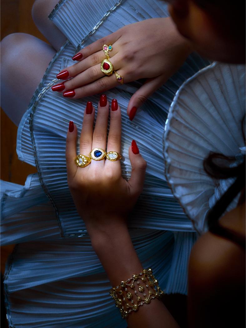 خواتم من مجموعة Dima Jewelry Visions of Gold