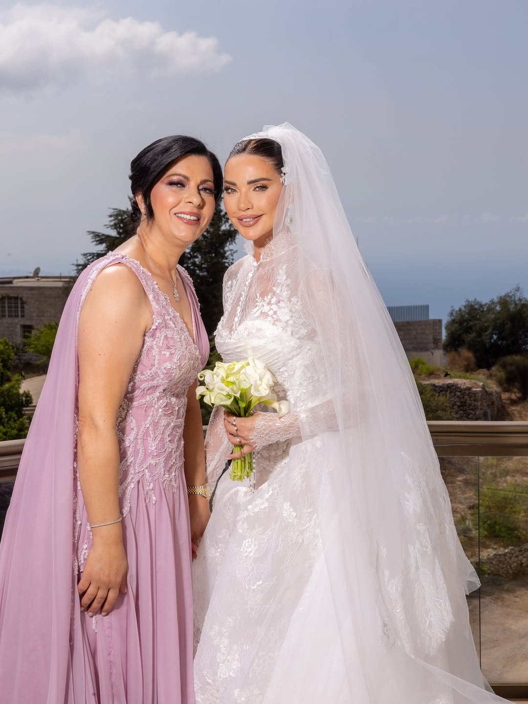 داليدا خليل ووالدتها