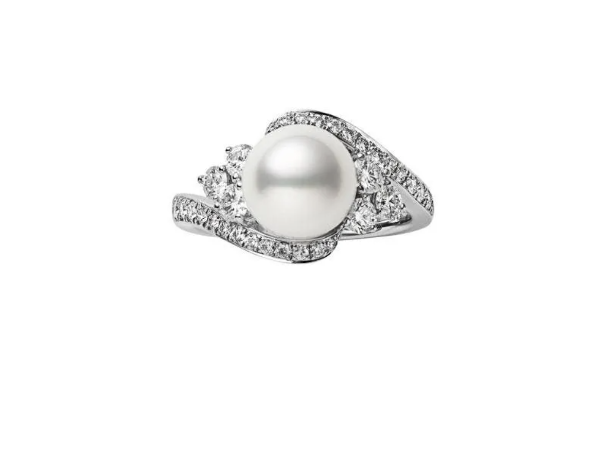 دبل خطوبة من ميكيموتو Mikimoto