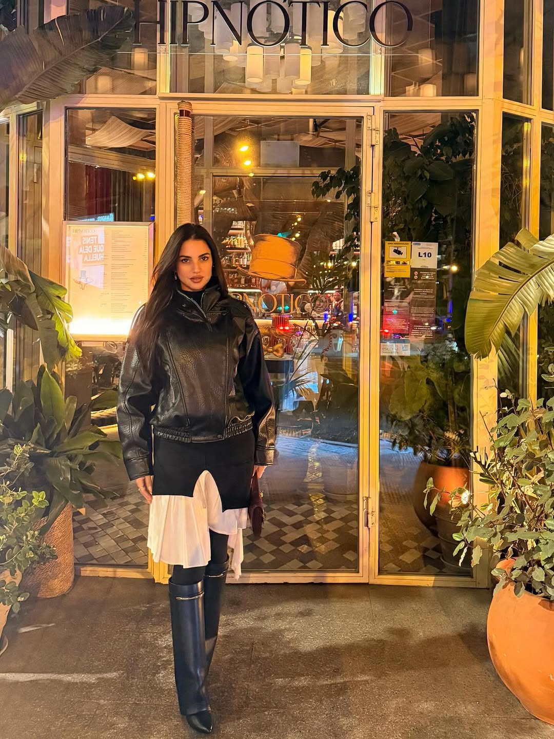 درة وهاني سعد في مدريد