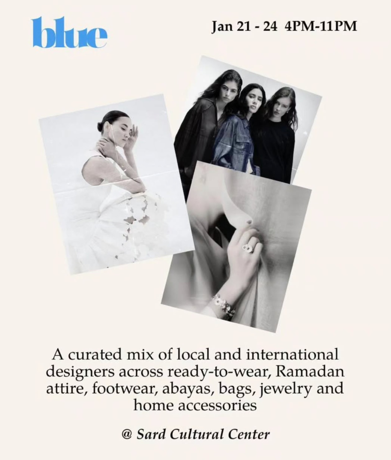 دعوة من معرض BLUE لرمضان ٢٠٢٦ في مركز سرد الثقافي