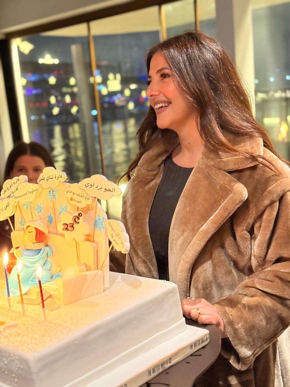 دنيا سمير غانم تحتفل بعيد ميلادها