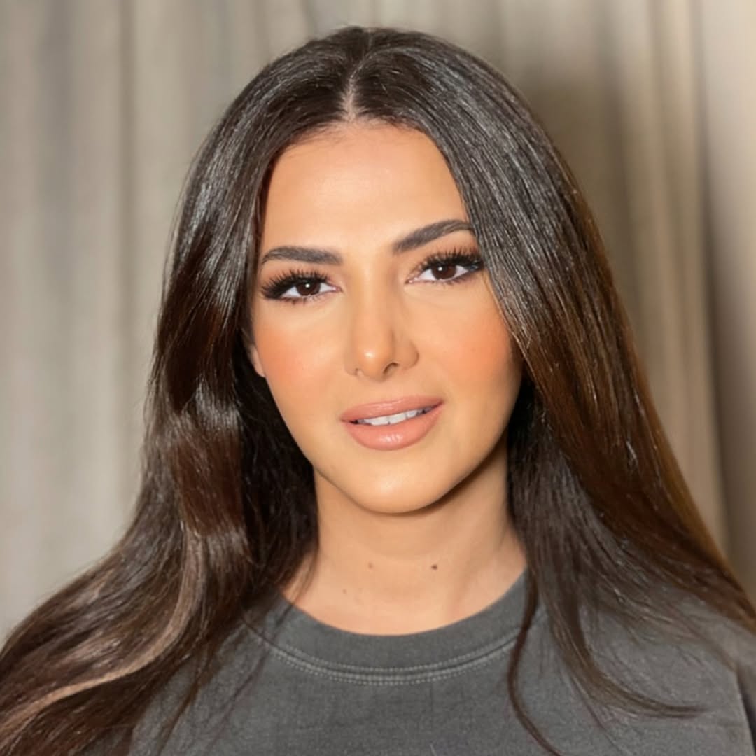 الحواجب العريضة والمنظمة من وحي دنيا سمير غانم