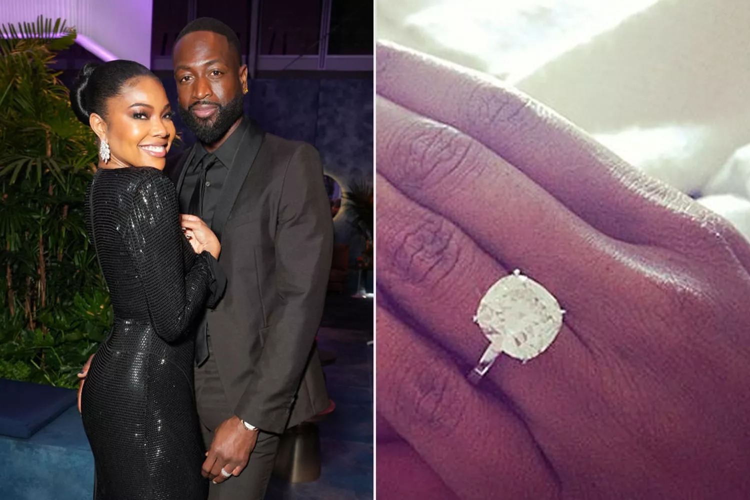 دواين وايد Dwyane Wadeوغابرييل يونيونGabrielle Union
