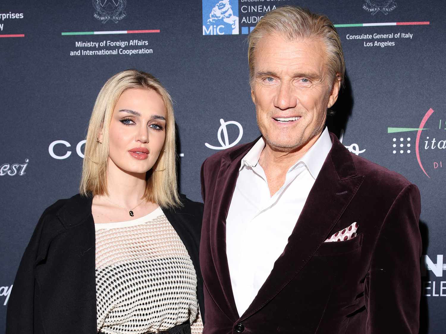دولف لوندغرين Dolph Lundgren وإيما كروكدال Emma Krokdal