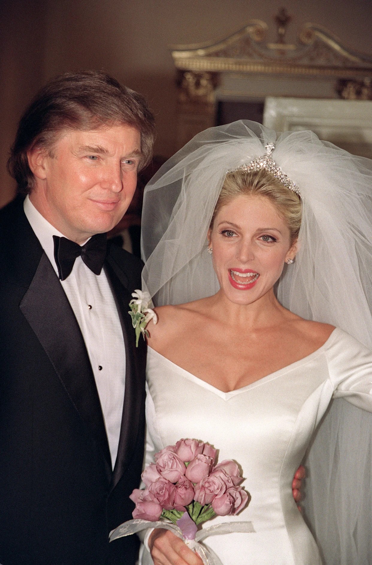 دونالد ترامب Donald Trump ومارلا مابلز Marla Maples