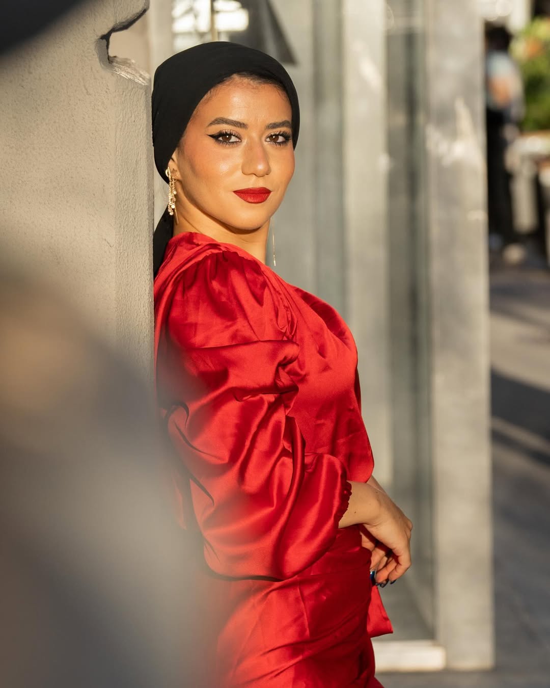 دينا هشام تبدي إعجابها بمهرجان البحر الأحمر