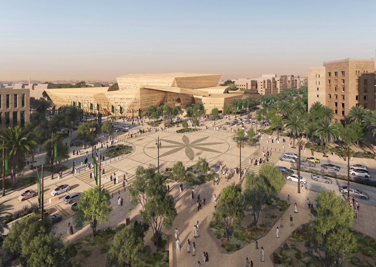رؤية معمارية تجمع بين الحداثة والاستلهام من التراث النجدي