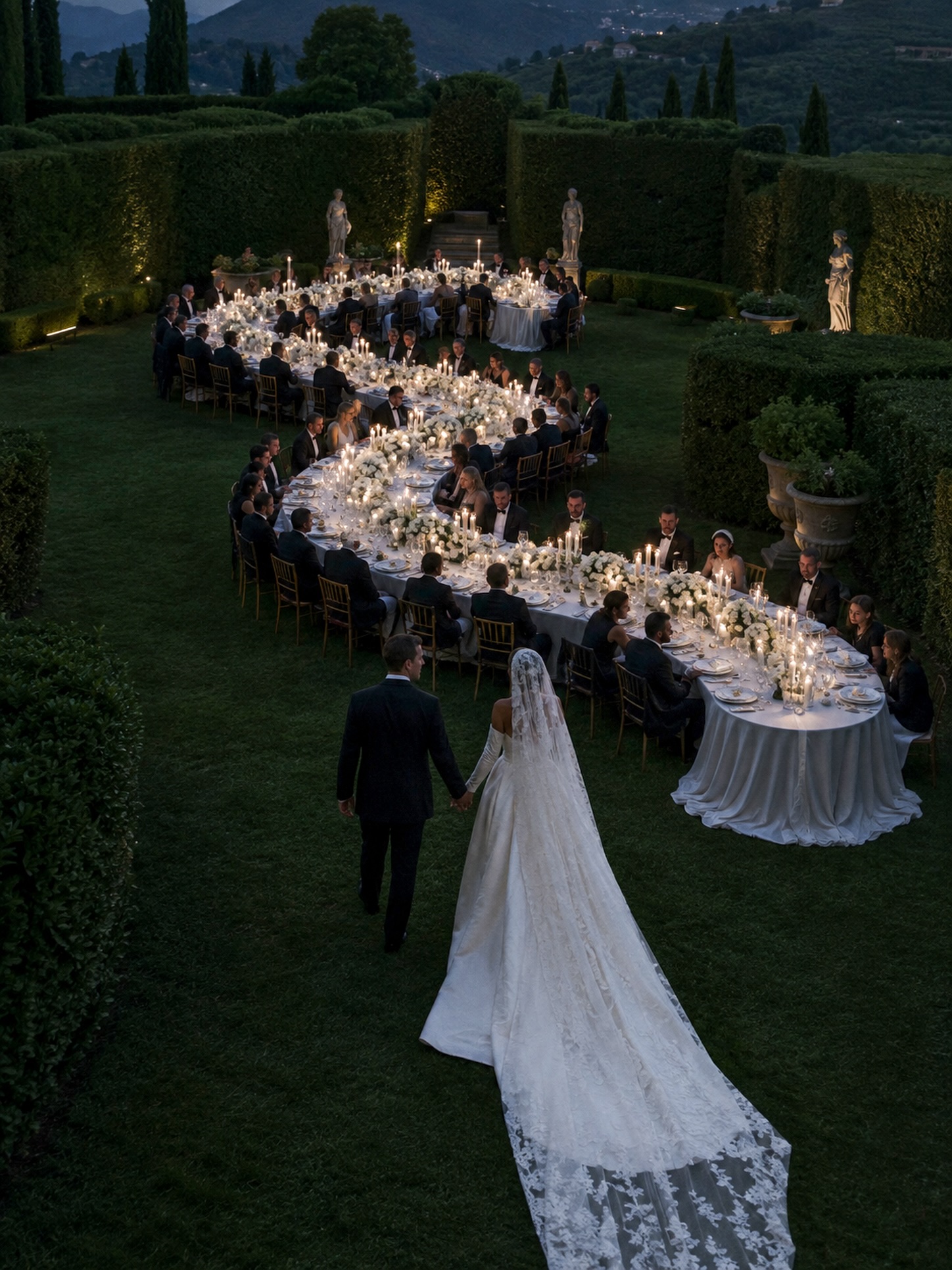 راحة الضيوف أولاً- الصورة من @ THE WEDDING BLISS