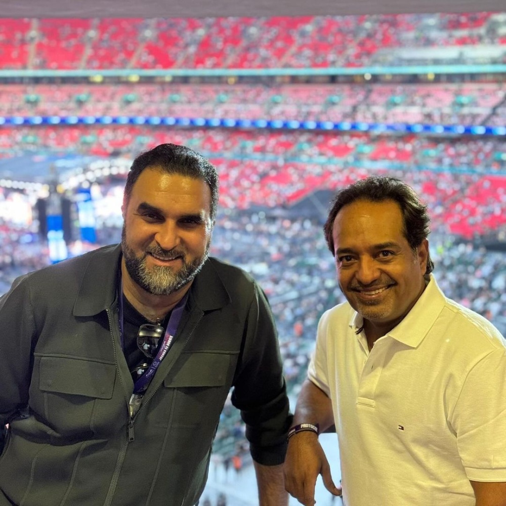 راشد الماجد في ملعب ويمبلي