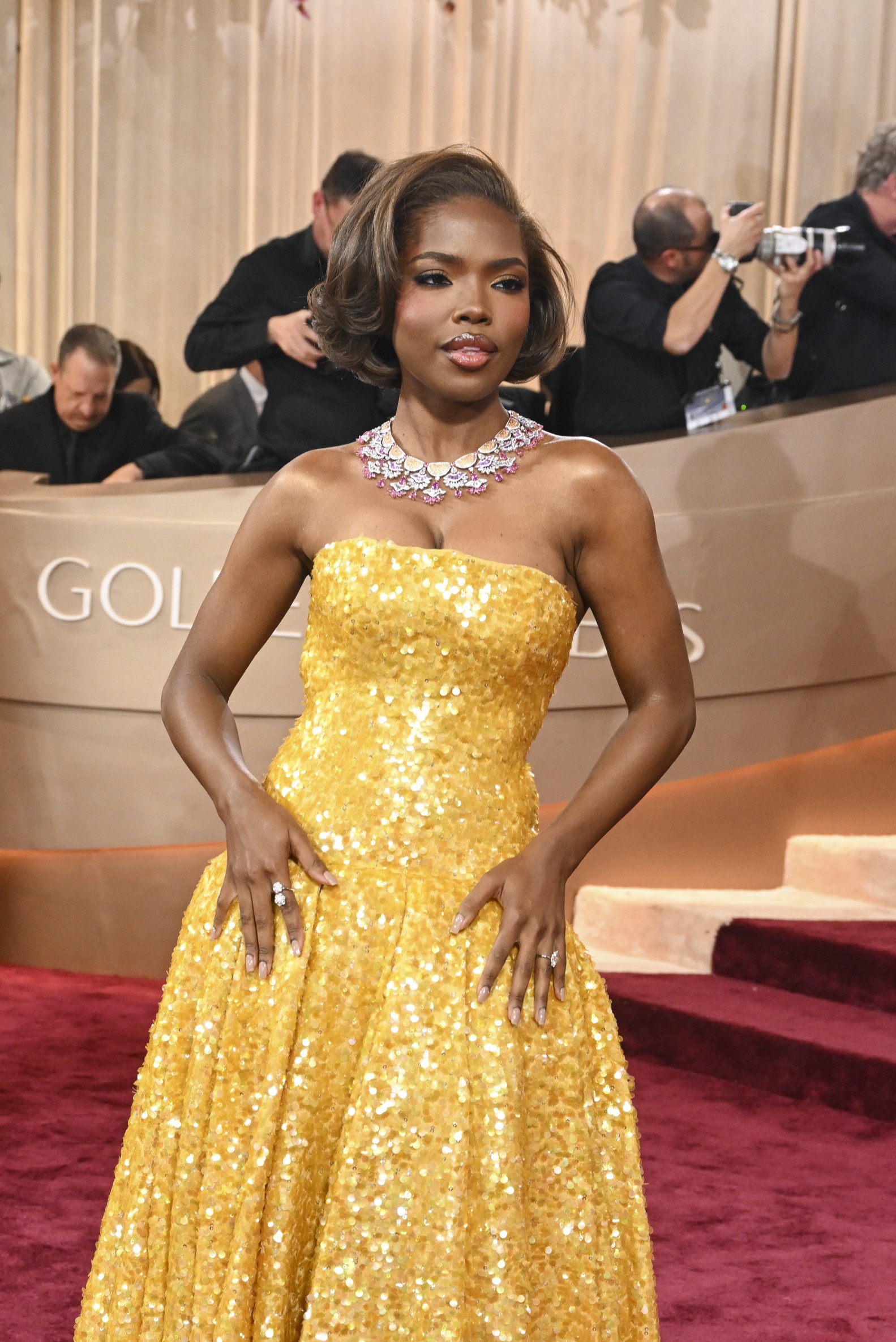 رايان ديستيني Ryan Destiny بقلادة فارهة من دار شوبارد Chopard