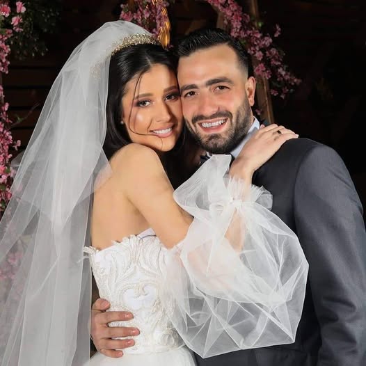 ربى السعدي مع زوجها