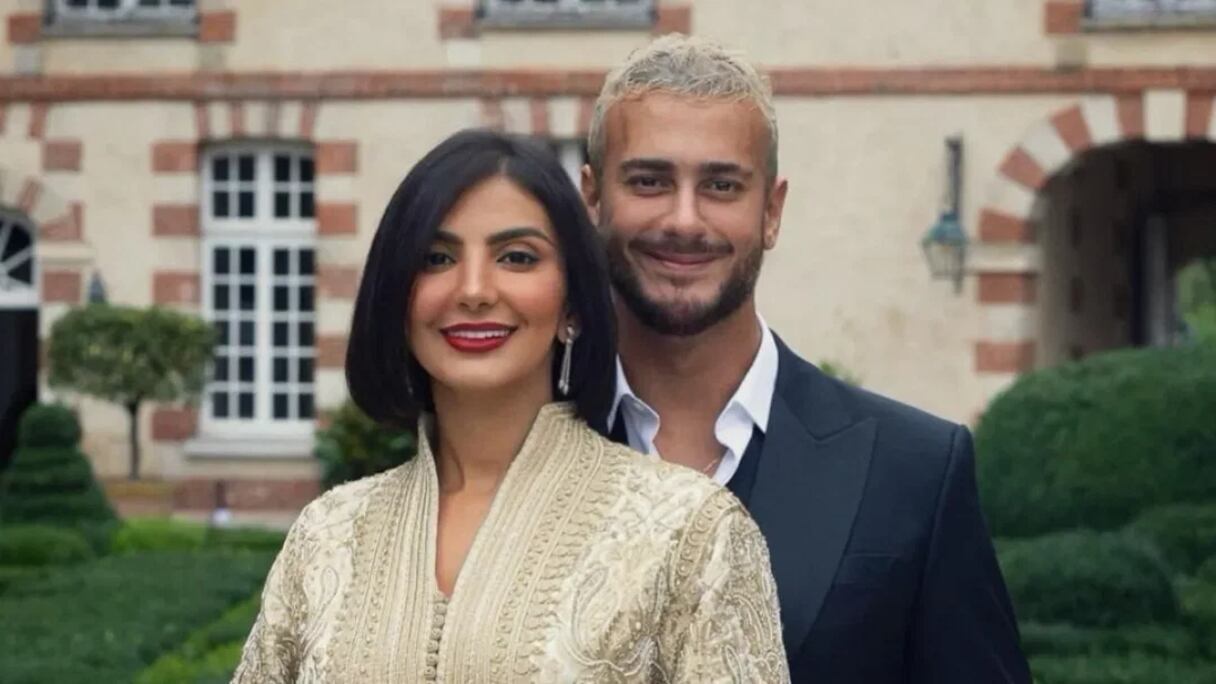 سعد لمجرد وزوجته