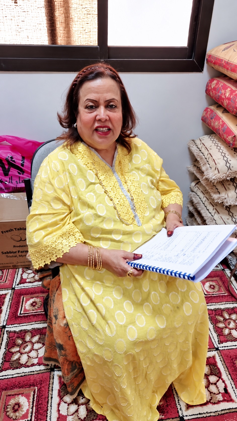 رحلة لطيفة المجرن بدأت مع الطفولة
