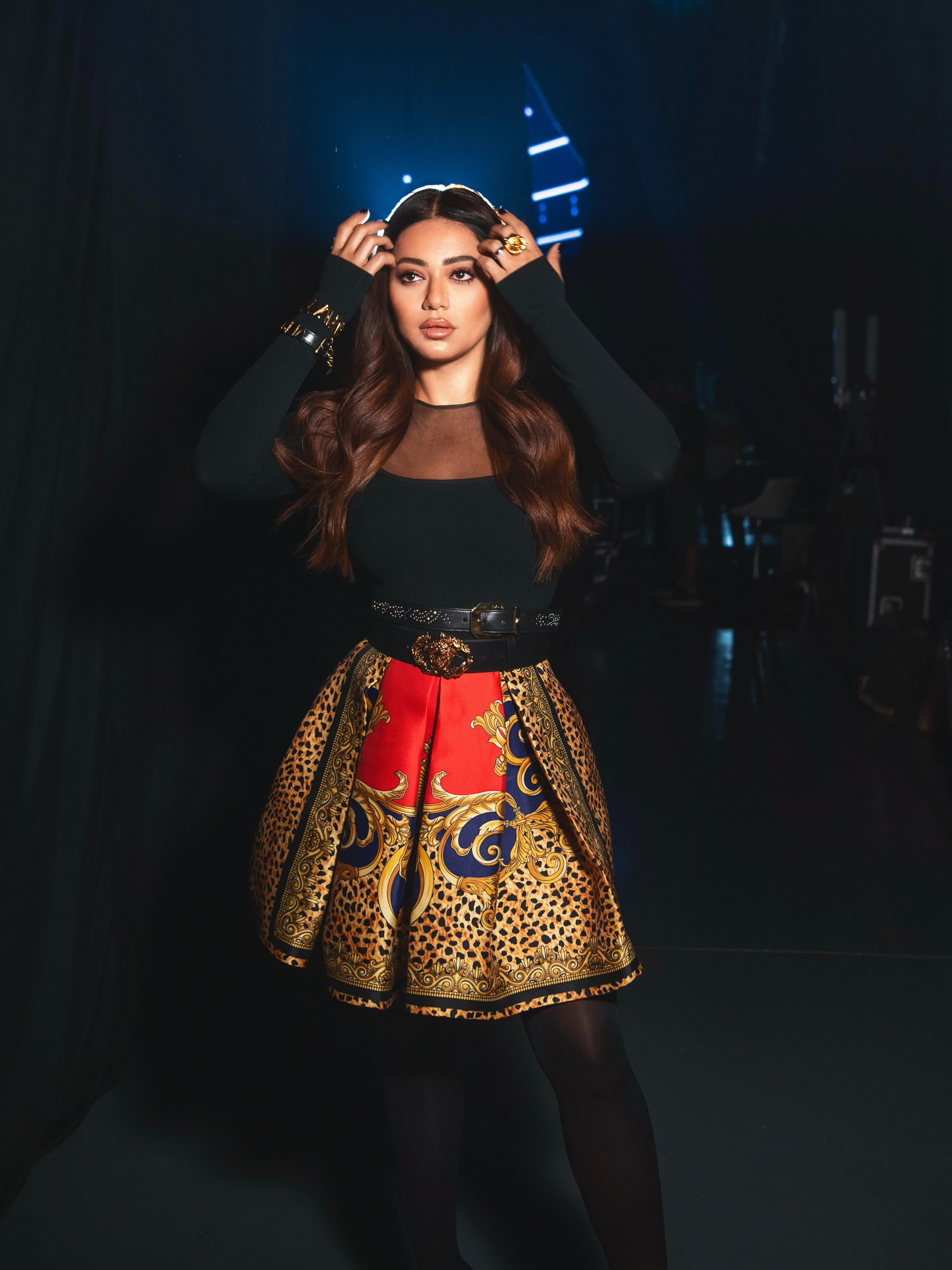 رحمة رياض تتألق في The Voice بإطلالة مجوهرات عصرية فارهة