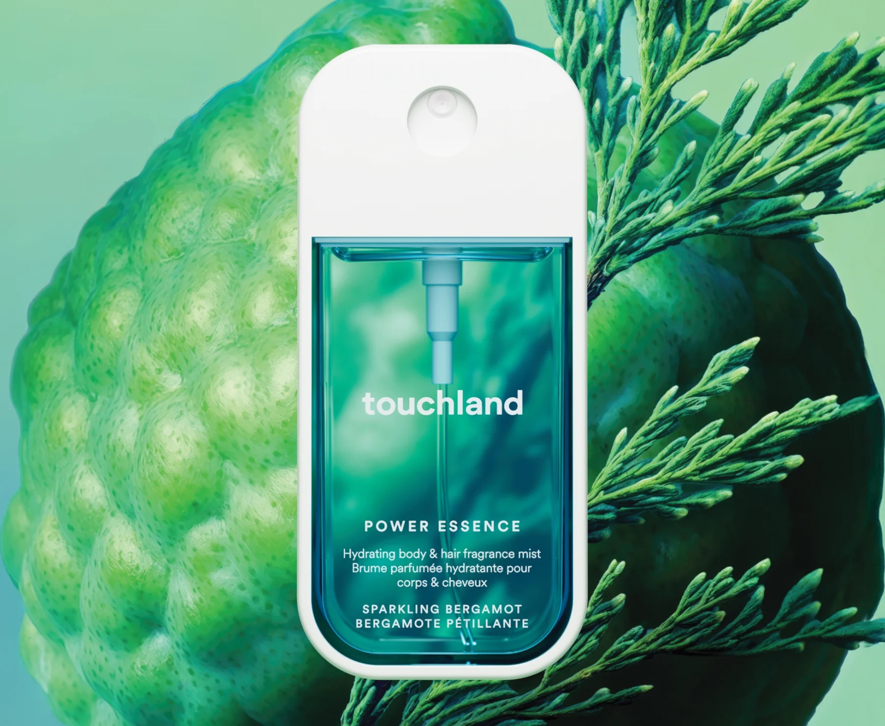 رذاذ الشعر والجسم   سباركلينغ برغموت Sparkling Bergamot من تاتشلاند Touchland