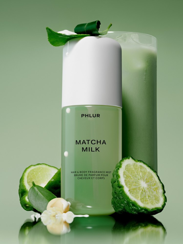 رذاذ عطريّ للشعر والجسم ماتشا ميلك Matcha Milk من علامة فلور PHLUR