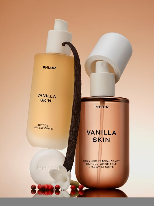 ـ رذاذ "فانيلا سكين هير أند بادي فرايغرنس ميست" Hair & Body Fragrance Mist من علامة "فلور" Phlur: