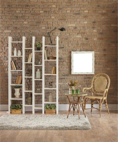 ركن قراءة مثالي في غرفة المعيشة