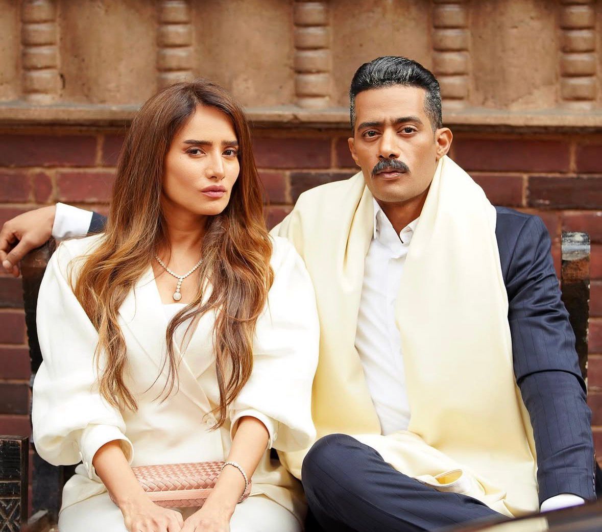 محمد رمضان والفنانة زينة في عمل سابق لهما معا