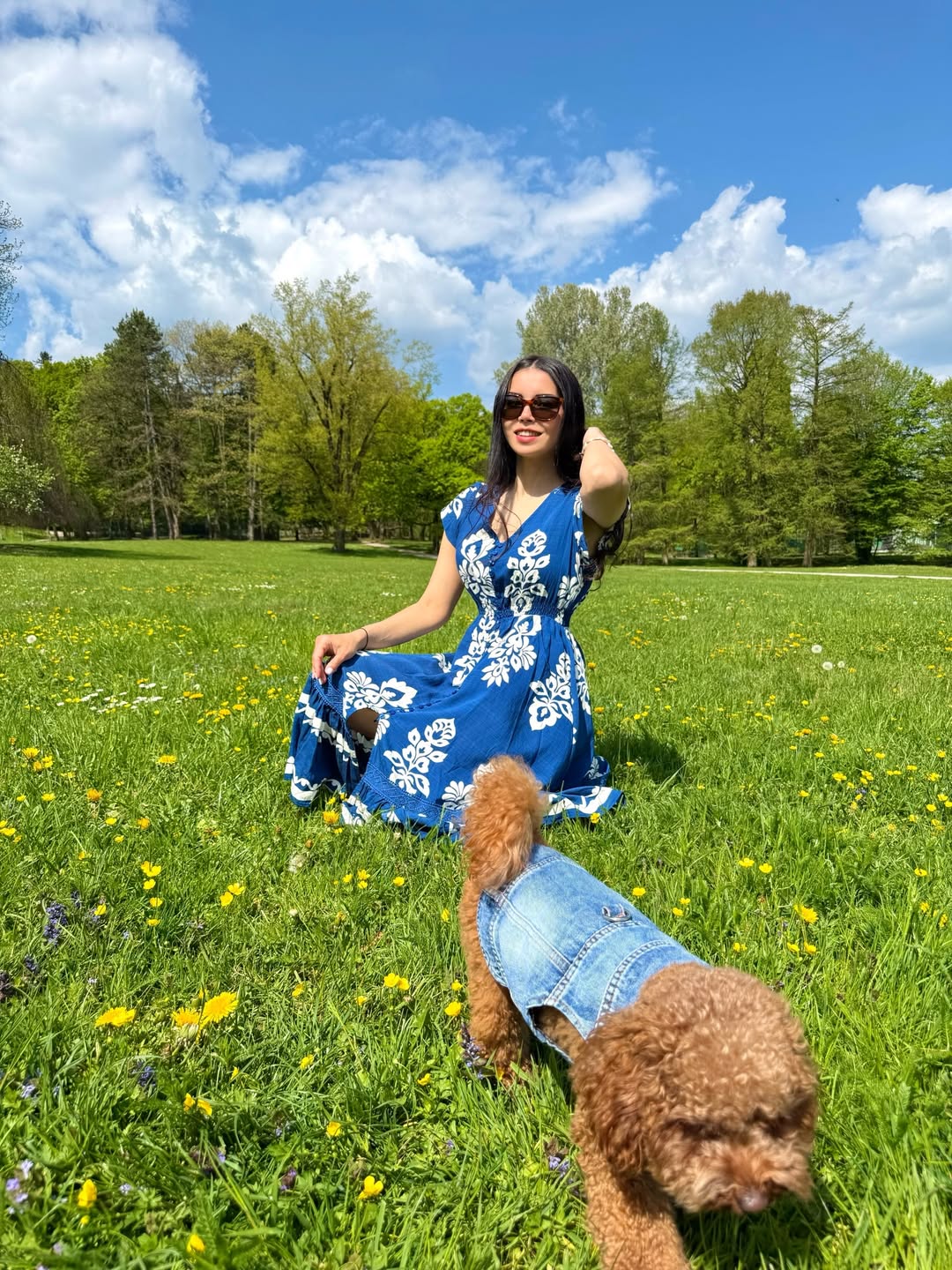 رنا الحريري تستمتع بأجواء الربيع في سلوفينيا