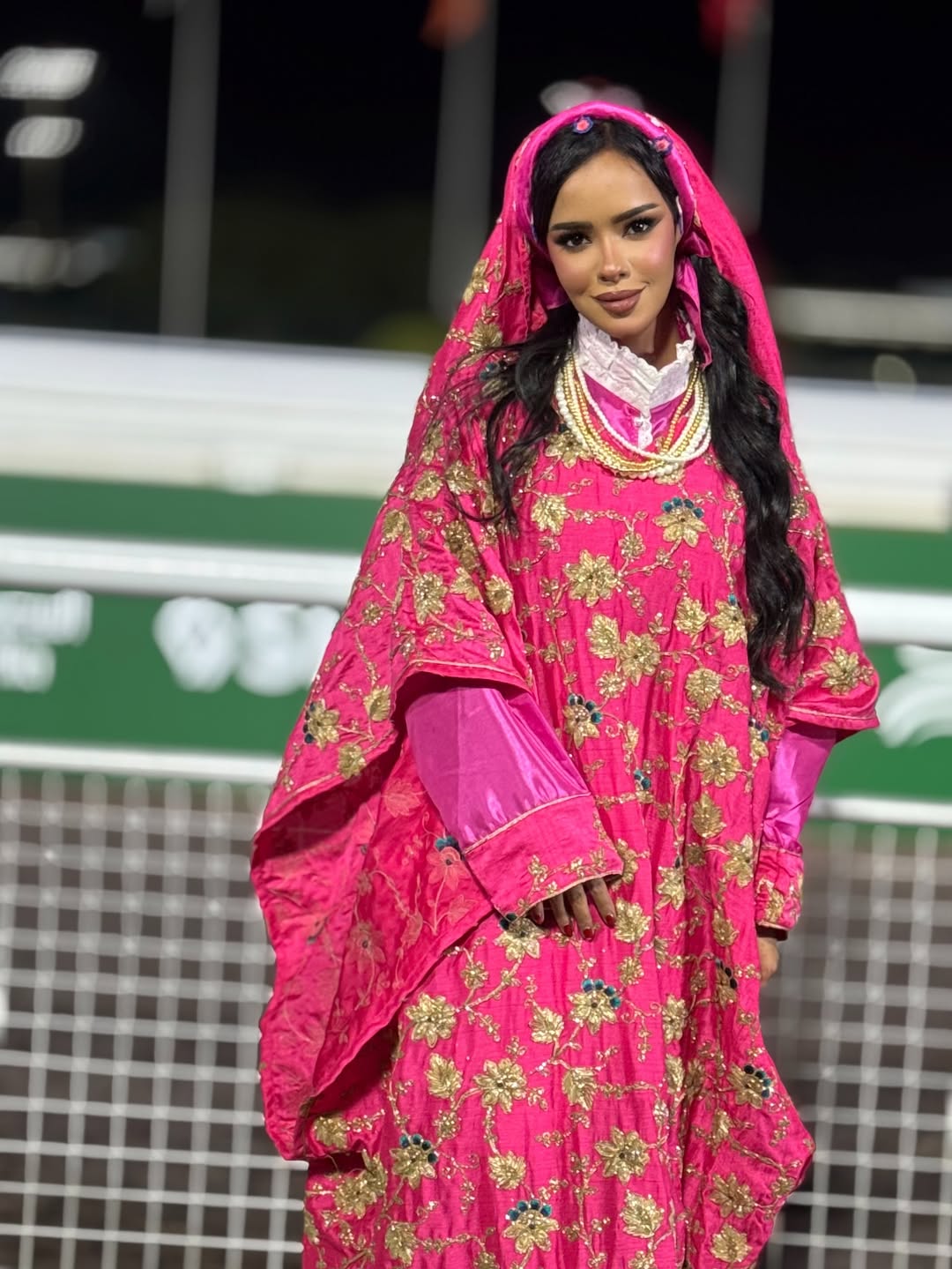 الإطلالة الجمالية لـ رها فهد في كأس السعودية 2026