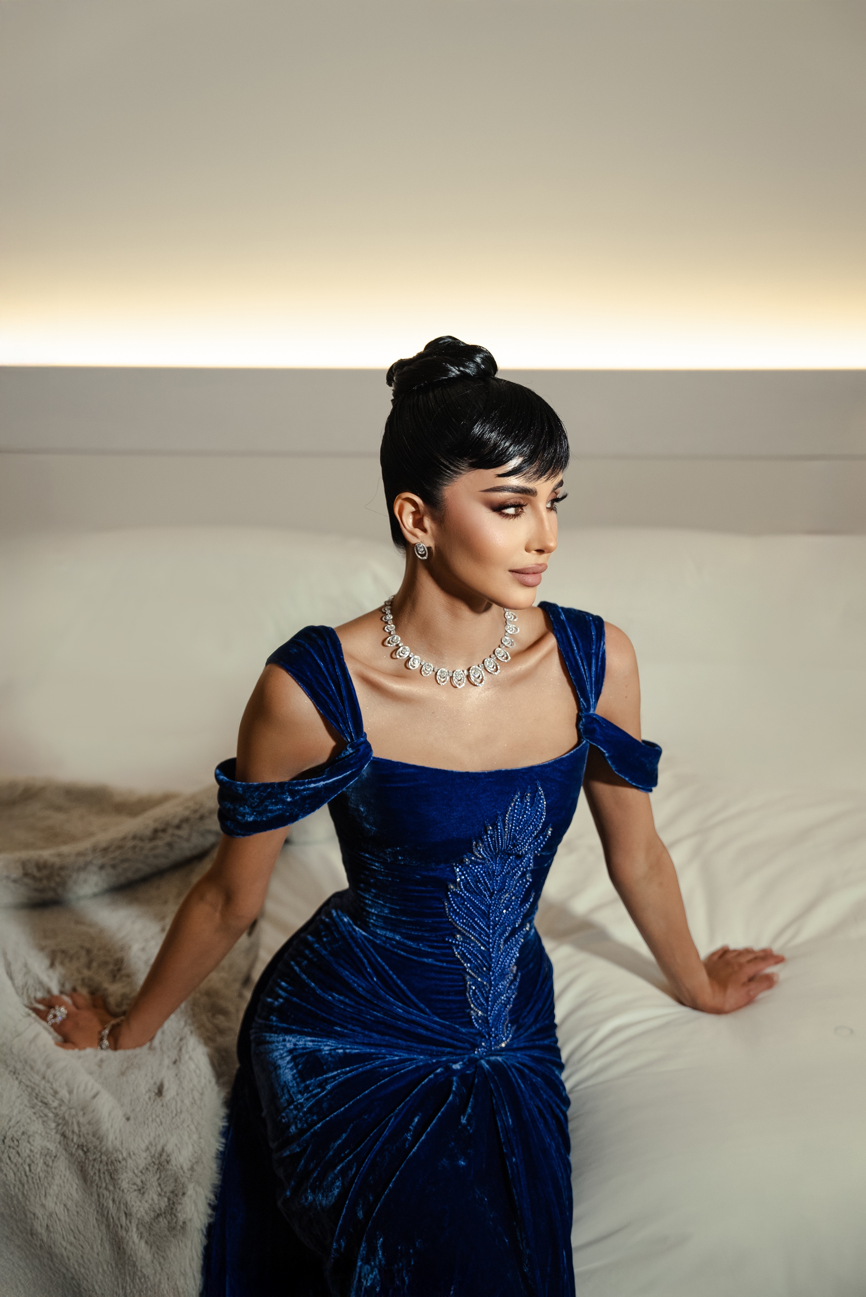 رهف الحربي متألقة بمجوهرات ميسيكا الراقية