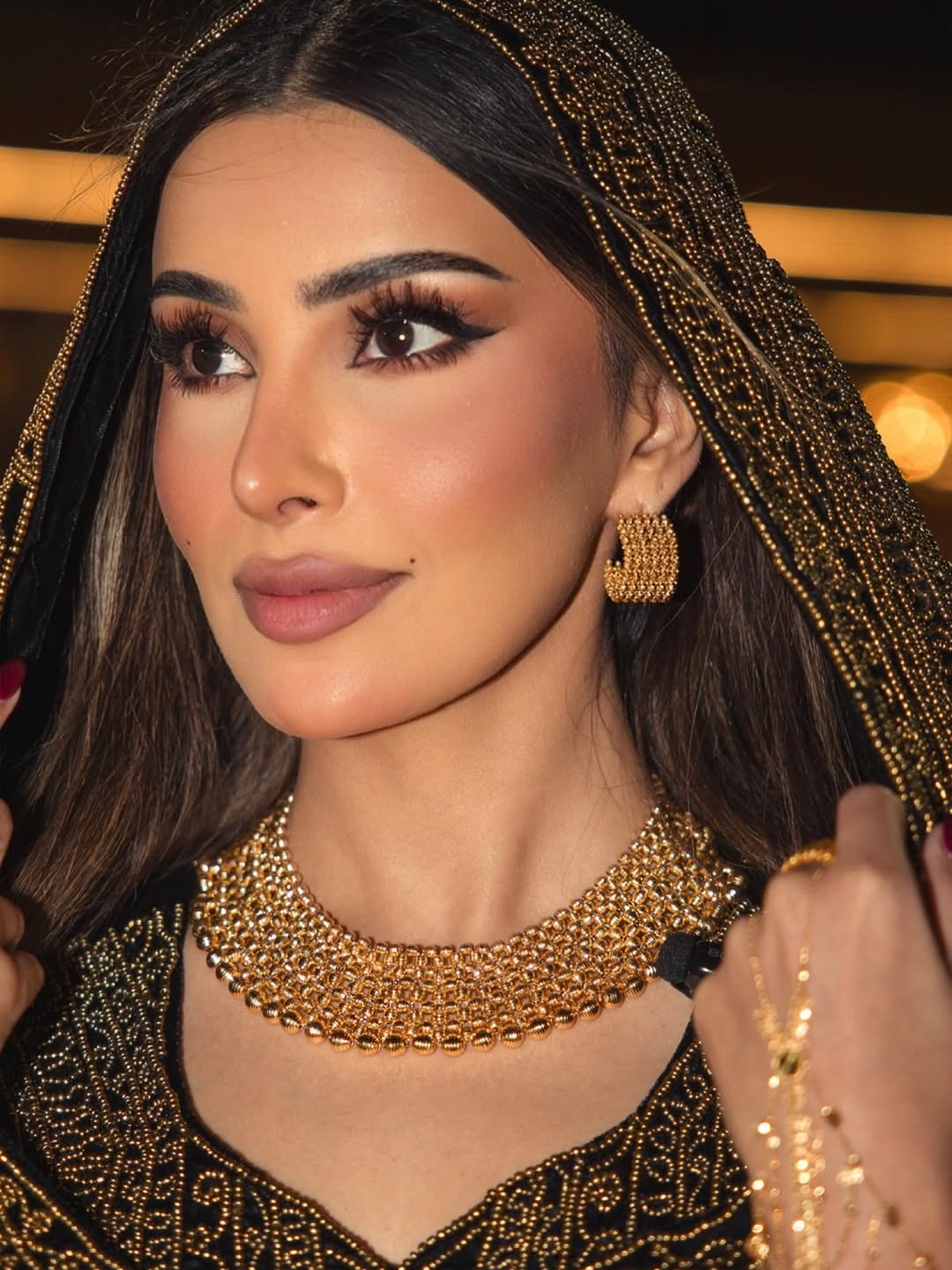 الإطلالة الجمالية لـ روان العمرو في كأس السعودية 2026