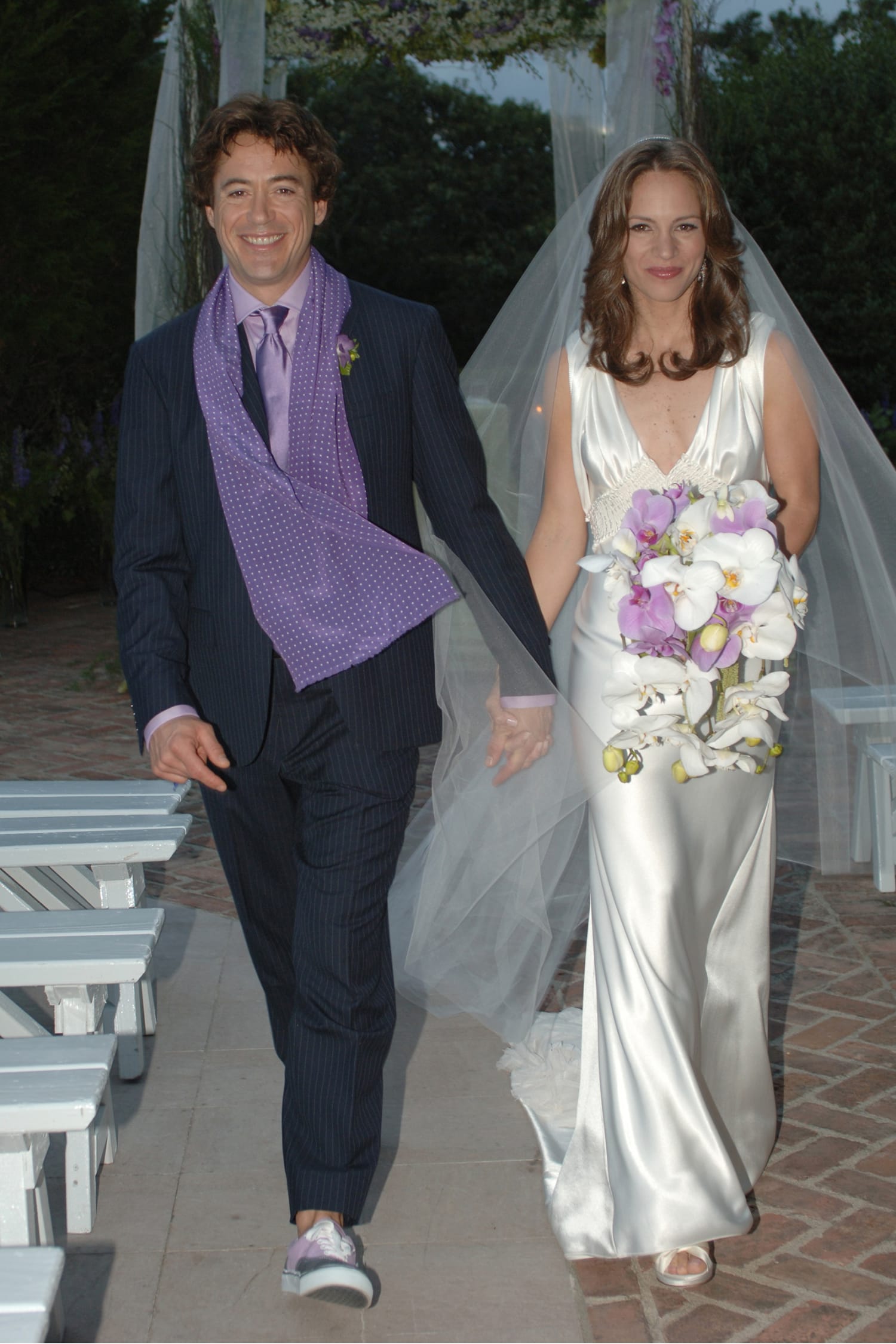 روبرت داوني جونيور Robert Downey Jr وسوزان ليفين Susan Levin