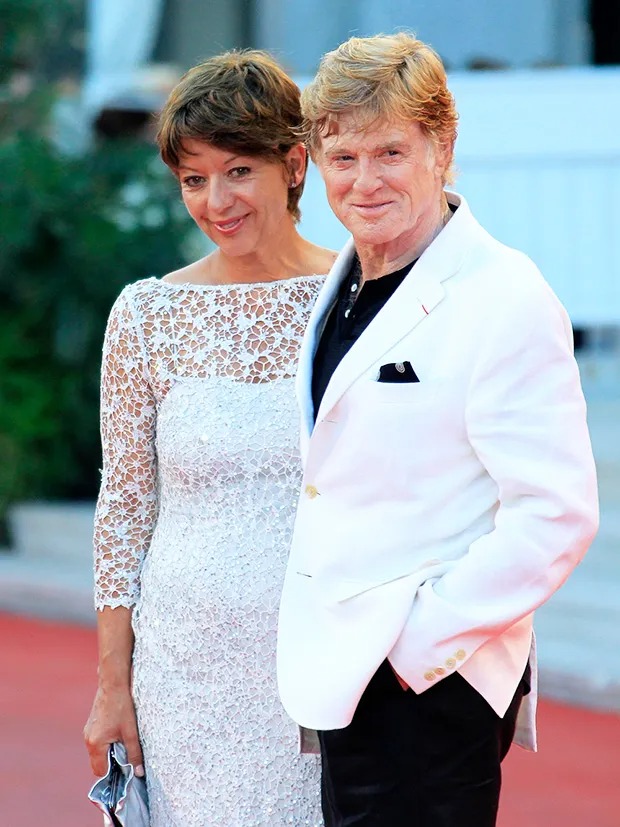 روبرت ريدفورد Robert Redford وسيبيل زاغارز Sibylle Szaggars