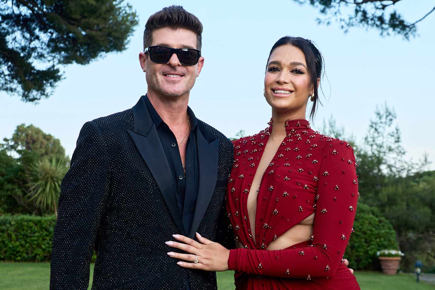 روبن ثيك Robin Thicke وأبريل لوف جيري April Love Geary