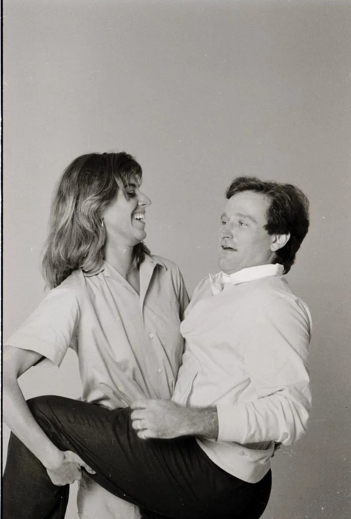 روبن ويليامز Robin Williams وفاليري فيلاردي Valerie Velardi